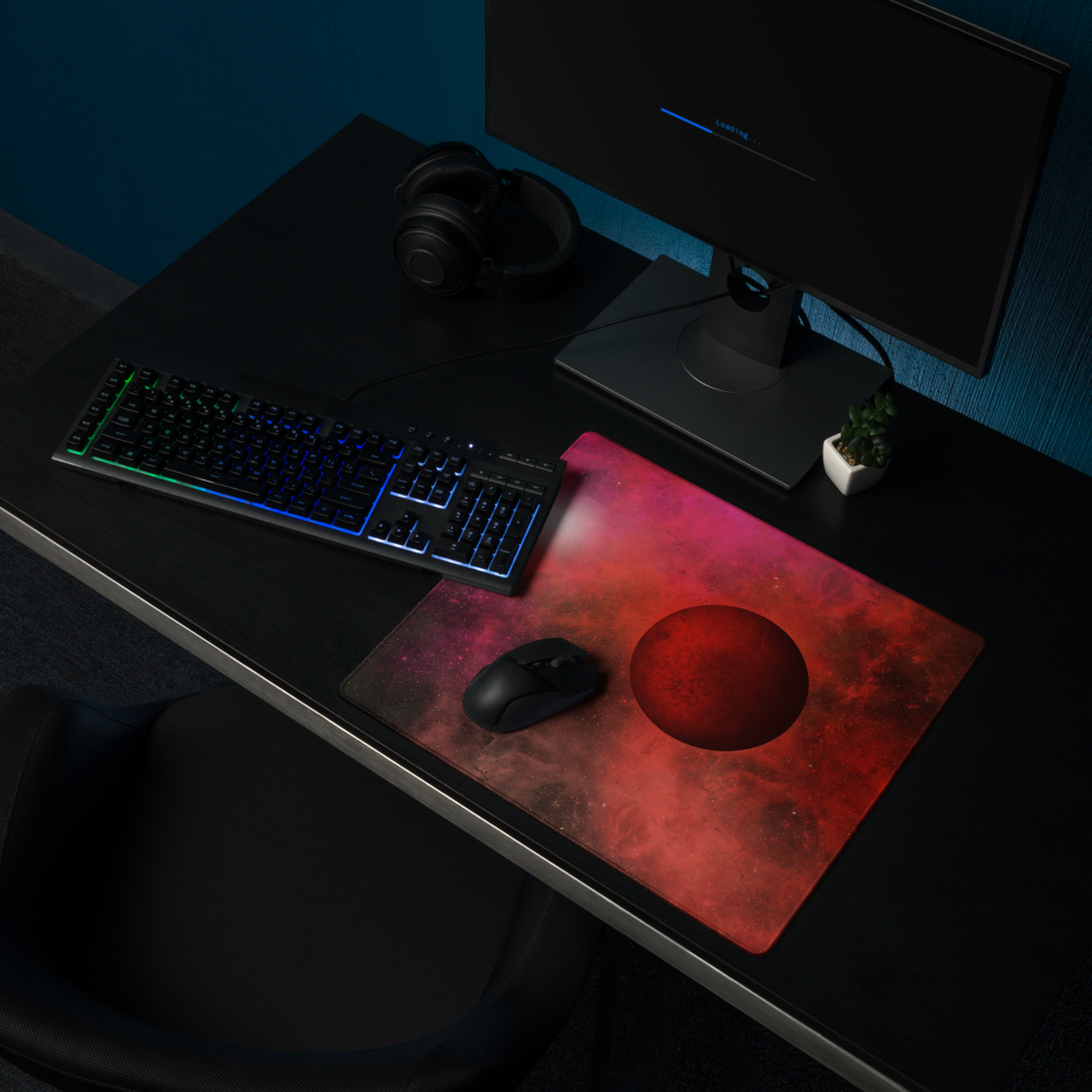 Blood Red Planet | Gaming Mousepad
