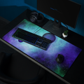 Double Blue Planet | Gaming mousepad